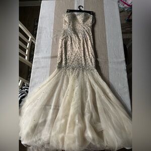 Elegant Beaded Gown